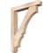 Ekena Millwork Balboa Craftsman Smooth Bracket w/ Offset Brace, Douglas Fir, 5 1/2"W x 32"D x 40"H BKT0604X32X40BOA04SDF - alternate 1